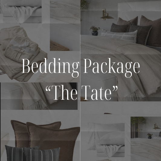 Source and Styled Bedding Package- Tate