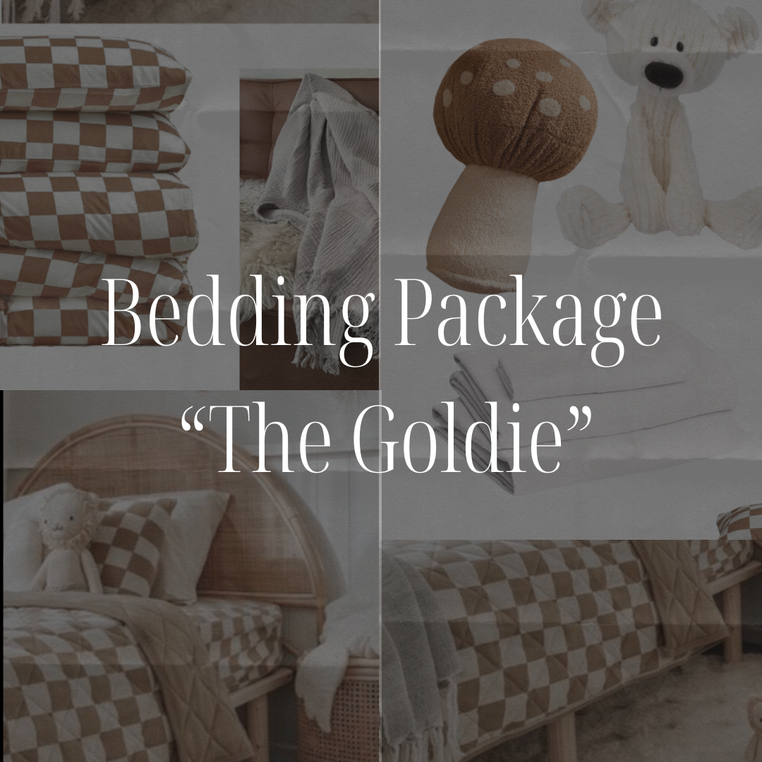 Source and Styled Bedding Package- Goldie